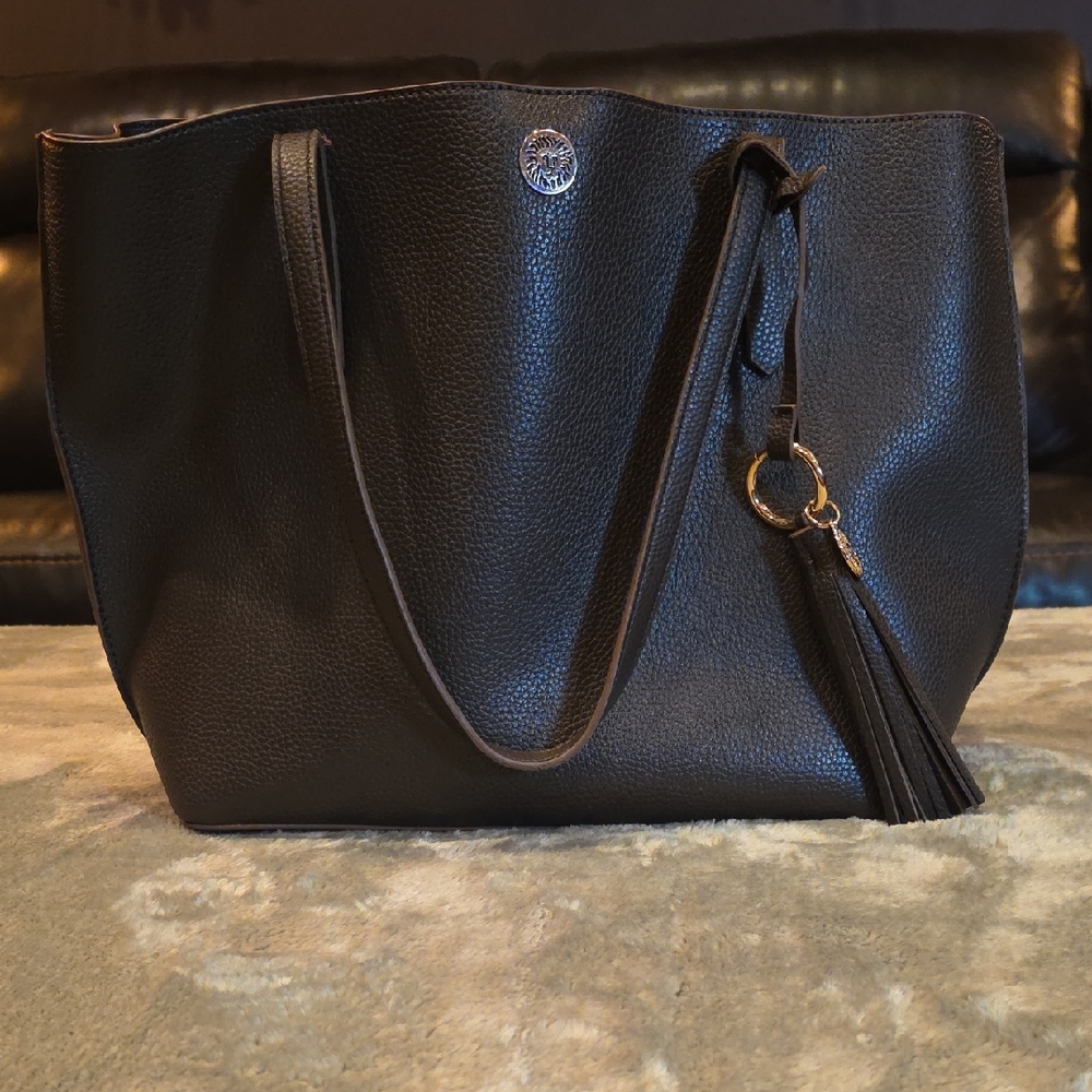 Anne Klein Large Brown Tote Bag / Purse